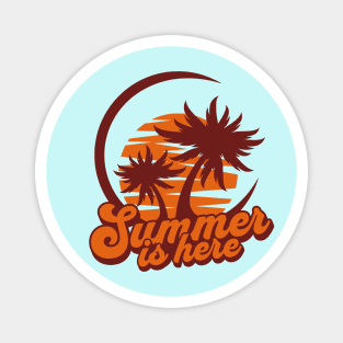 Summer Is Here Magnet